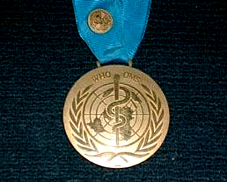 Medali WHO 1