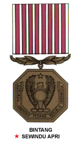 Bintang Sewindu APRI (Angkatan Perang Republik Indonesia) 1