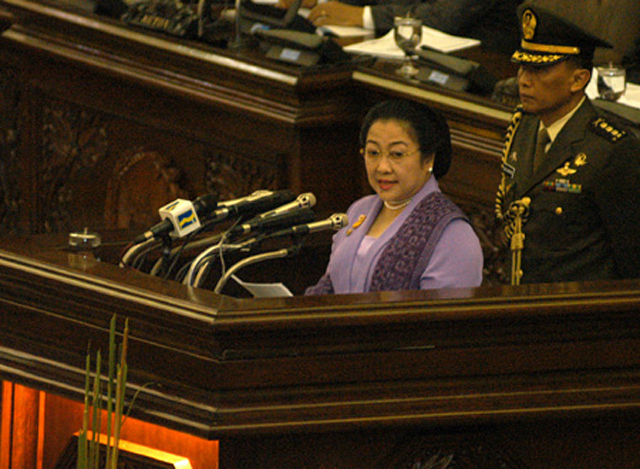 Pidato kenegaraan Presiden Megawati Soekarnoputri